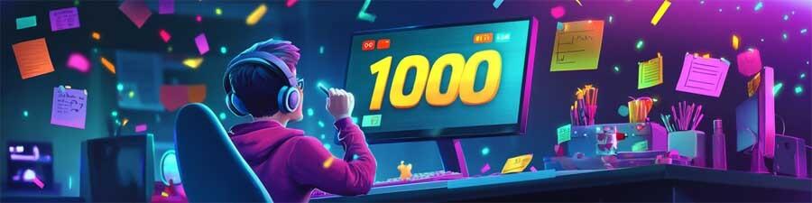 1000 Abonnés